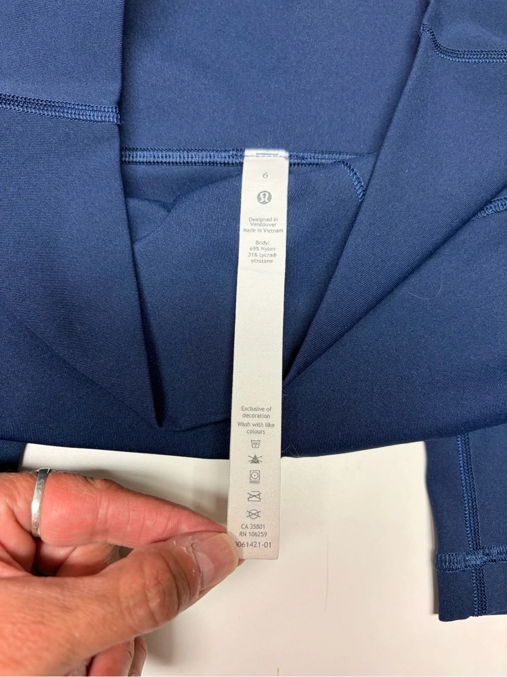 Lululemon wunder train highrise leggings